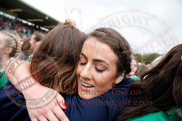 Fermanagh (2-09) V Derry (0-11) in All Ireland Ladies Junior Championship Final Replay.