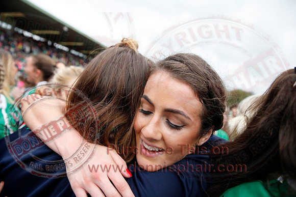 Fermanagh (2-09) V Derry (0-11) in All Ireland Ladies Junior Championship Final Replay.