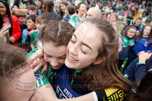 Fermanagh (2-09) V Derry (0-11) in All Ireland Ladies Junior Championship Final Replay.