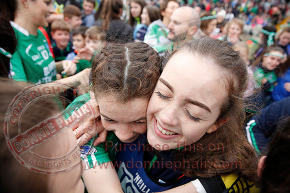 Fermanagh (2-09) V Derry (0-11) in All Ireland Ladies Junior Championship Final Replay.