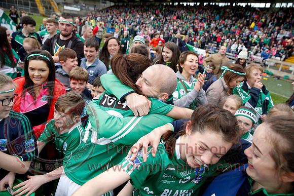 Fermanagh (2-09) V Derry (0-11) in All Ireland Ladies Junior Championship Final Replay.