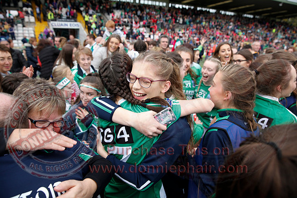 Fermanagh (2-09) V Derry (0-11) in All Ireland Ladies Junior Championship Final Replay.