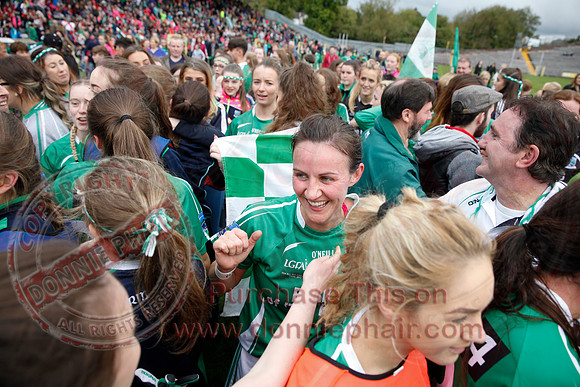 Fermanagh (2-09) V Derry (0-11) in All Ireland Ladies Junior Championship Final Replay.