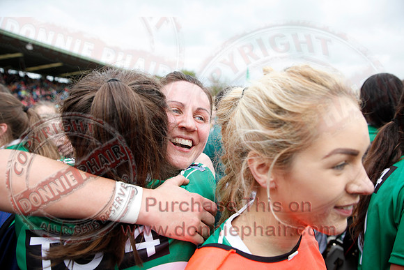 Fermanagh (2-09) V Derry (0-11) in All Ireland Ladies Junior Championship Final Replay.