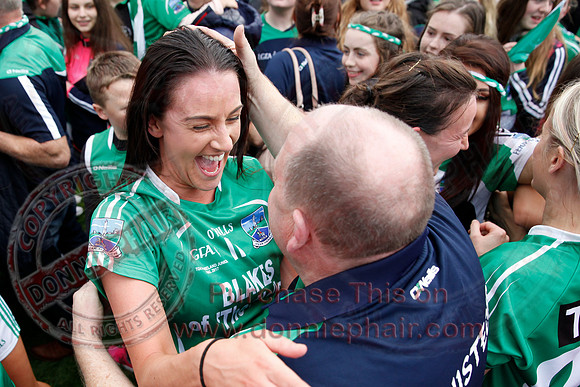 Fermanagh (2-09) V Derry (0-11) in All Ireland Ladies Junior Championship Final Replay.
