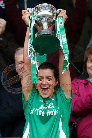 Fermanagh (2-09) V Derry (0-11) in All Ireland Ladies Junior Championship Final Replay.