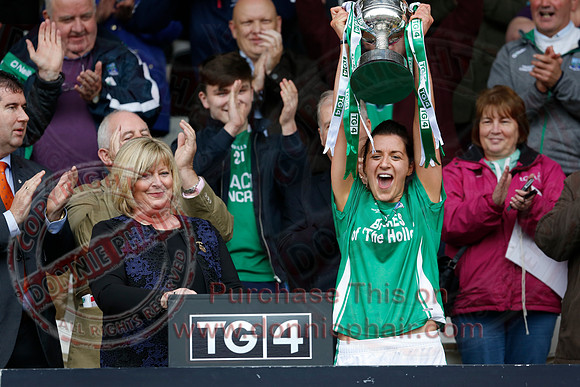 Fermanagh (2-09) V Derry (0-11) in All Ireland Ladies Junior Championship Final Replay.