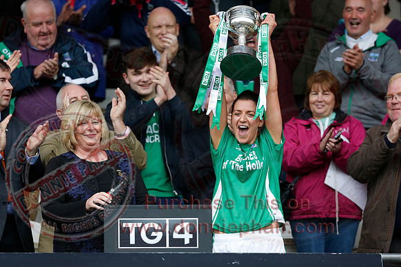 Fermanagh (2-09) V Derry (0-11) in All Ireland Ladies Junior Championship Final Replay.