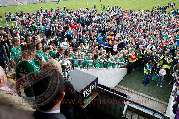 Fermanagh (2-09) V Derry (0-11) in All Ireland Ladies Junior Championship Final Replay.