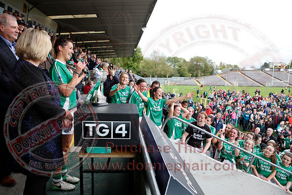 Fermanagh (2-09) V Derry (0-11) in All Ireland Ladies Junior Championship Final Replay.