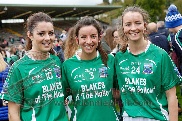 Fermanagh (2-09) V Derry (0-11) in All Ireland Ladies Junior Championship Final Replay.