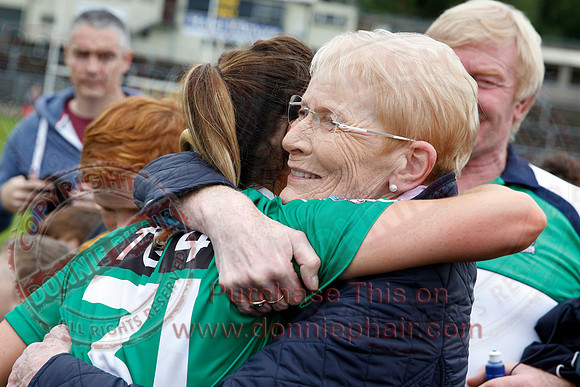 Fermanagh (2-09) V Derry (0-11) in All Ireland Ladies Junior Championship Final Replay.