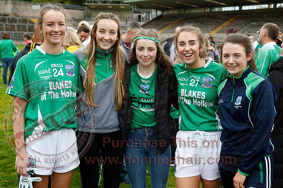 Fermanagh (2-09) V Derry (0-11) in All Ireland Ladies Junior Championship Final Replay.