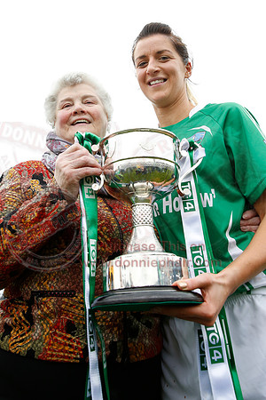 Fermanagh (2-09) V Derry (0-11) in All Ireland Ladies Junior Championship Final Replay.