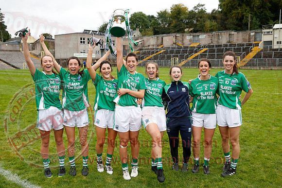 Fermanagh (2-09) V Derry (0-11) in All Ireland Ladies Junior Championship Final Replay.