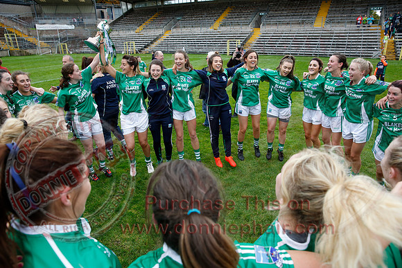 Fermanagh (2-09) V Derry (0-11) in All Ireland Ladies Junior Championship Final Replay.