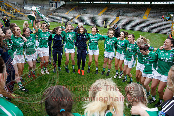 Fermanagh (2-09) V Derry (0-11) in All Ireland Ladies Junior Championship Final Replay.