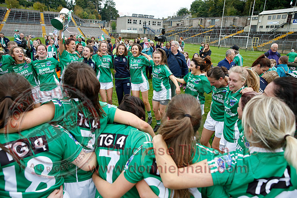 Fermanagh (2-09) V Derry (0-11) in All Ireland Ladies Junior Championship Final Replay.