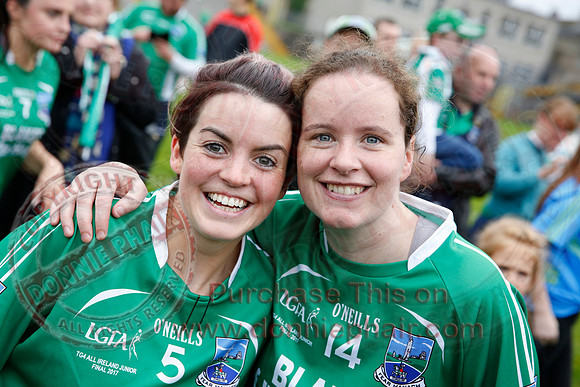 Fermanagh (2-09) V Derry (0-11) in All Ireland Ladies Junior Championship Final Replay.