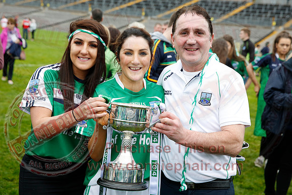Fermanagh (2-09) V Derry (0-11) in All Ireland Ladies Junior Championship Final Replay.