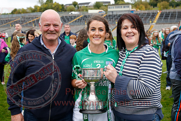 Fermanagh (2-09) V Derry (0-11) in All Ireland Ladies Junior Championship Final Replay.