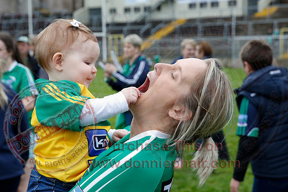 Fermanagh (2-09) V Derry (0-11) in All Ireland Ladies Junior Championship Final Replay.