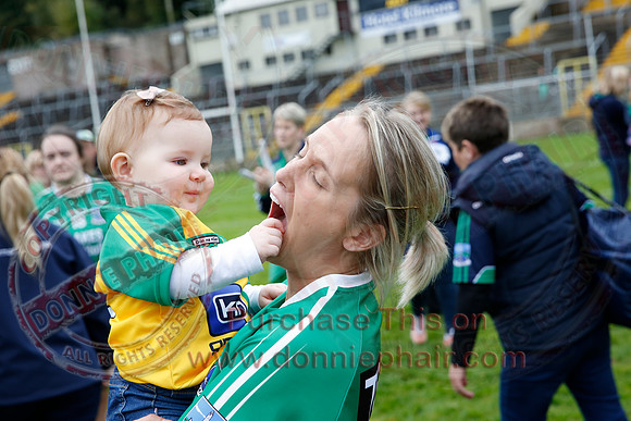 Fermanagh (2-09) V Derry (0-11) in All Ireland Ladies Junior Championship Final Replay.