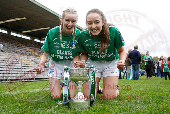 Fermanagh (2-09) V Derry (0-11) in All Ireland Ladies Junior Championship Final Replay.