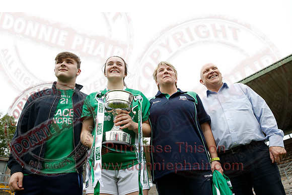 Fermanagh (2-09) V Derry (0-11) in All Ireland Ladies Junior Championship Final Replay.