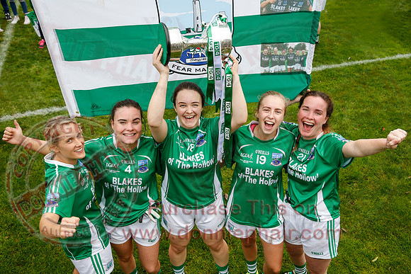 Fermanagh (2-09) V Derry (0-11) in All Ireland Ladies Junior Championship Final Replay.