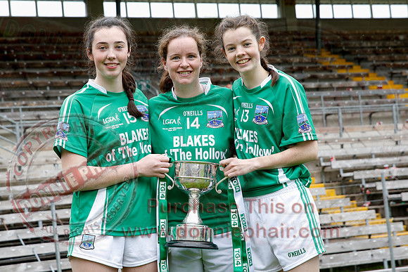 Fermanagh (2-09) V Derry (0-11) in All Ireland Ladies Junior Championship Final Replay.