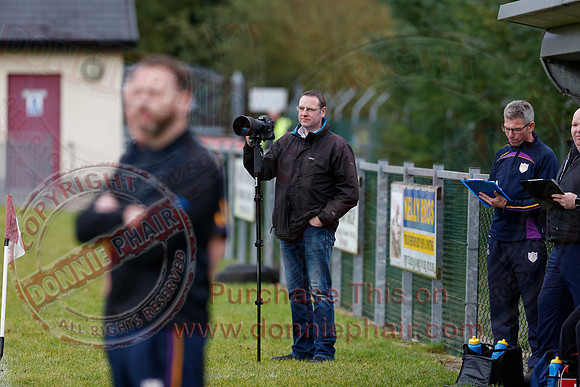 Ederney (3-09) V Derrygonnellu (1-12) in Senior GAA Football League Division One Semi-Final.