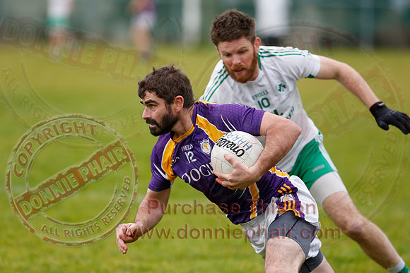 Ederney (3-09) V Derrygonnellu (1-12) in Senior GAA Football League Division One Semi-Final.