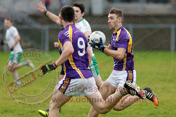 Ederney (3-09) V Derrygonnellu (1-12) in Senior GAA Football League Division One Semi-Final.