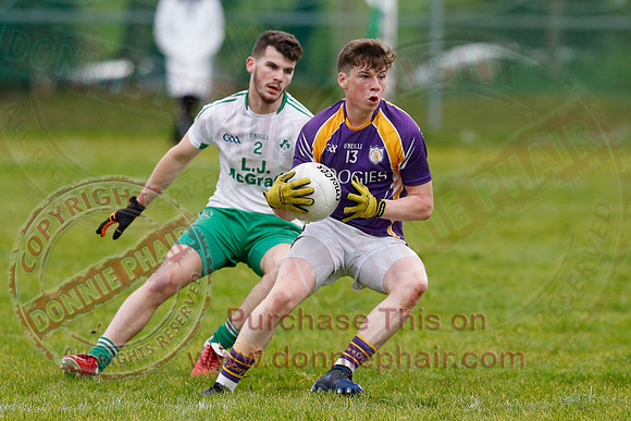 Ederney (3-09) V Derrygonnellu (1-12) in Senior GAA Football League Division One Semi-Final.