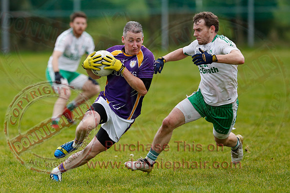 Ederney (3-09) V Derrygonnellu (1-12) in Senior GAA Football League Division One Semi-Final.