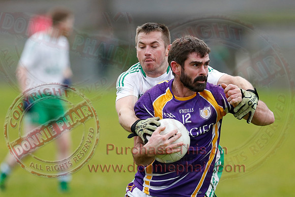 Ederney (3-09) V Derrygonnellu (1-12) in Senior GAA Football League Division One Semi-Final.