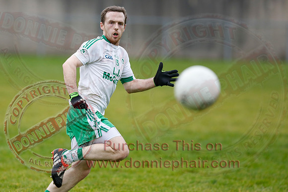 Ederney (3-09) V Derrygonnellu (1-12) in Senior GAA Football League Division One Semi-Final.