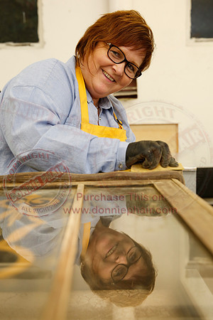 Ladies Joinery Workshop in the Fermanagh Rural Community Initiative.
