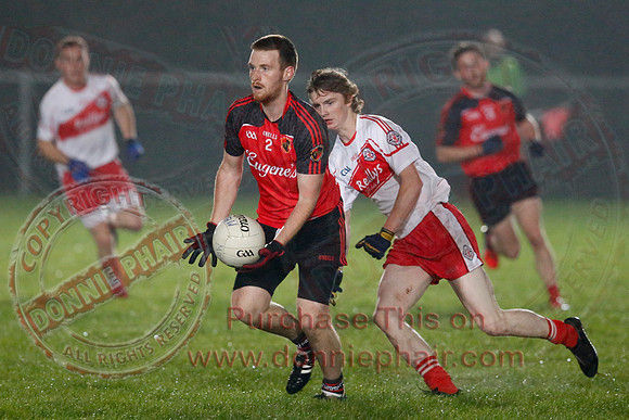 St. Pats Donagh (-12) V Maguiresbridge (0-09) in Senior GAA Football League Division Two Semi-Final.