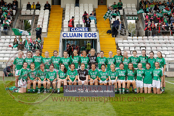 Fermanagh (2-09) V Derry (0-11) in All Ireland Ladies Junior Championship Final Replay.