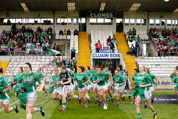 Fermanagh (2-09) V Derry (0-11) in All Ireland Ladies Junior Championship Final Replay.