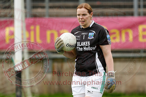 Fermanagh (2-09) V Derry (0-11) in All Ireland Ladies Junior Championship Final Replay.
