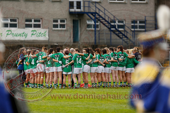 Fermanagh (2-09) V Derry (0-11) in All Ireland Ladies Junior Championship Final Replay.