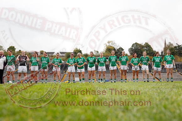 Fermanagh (2-09) V Derry (0-11) in All Ireland Ladies Junior Championship Final Replay.