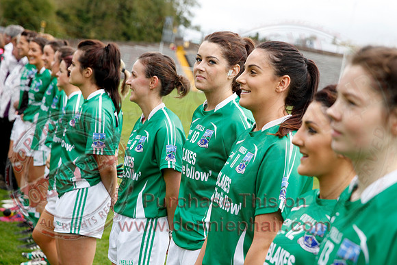 Fermanagh (2-09) V Derry (0-11) in All Ireland Ladies Junior Championship Final Replay.