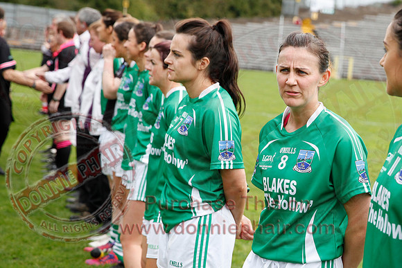 Fermanagh (2-09) V Derry (0-11) in All Ireland Ladies Junior Championship Final Replay.