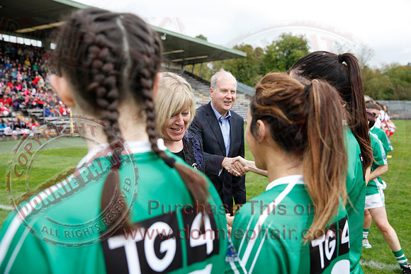 Fermanagh (2-09) V Derry (0-11) in All Ireland Ladies Junior Championship Final Replay.