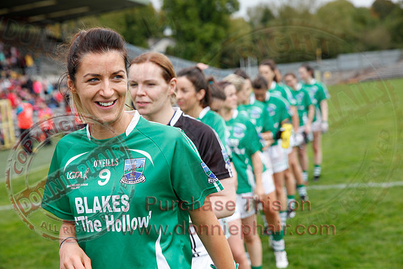 Fermanagh (2-09) V Derry (0-11) in All Ireland Ladies Junior Championship Final Replay.