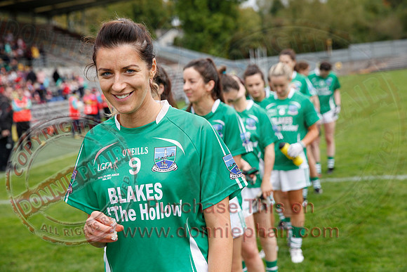 Fermanagh (2-09) V Derry (0-11) in All Ireland Ladies Junior Championship Final Replay.